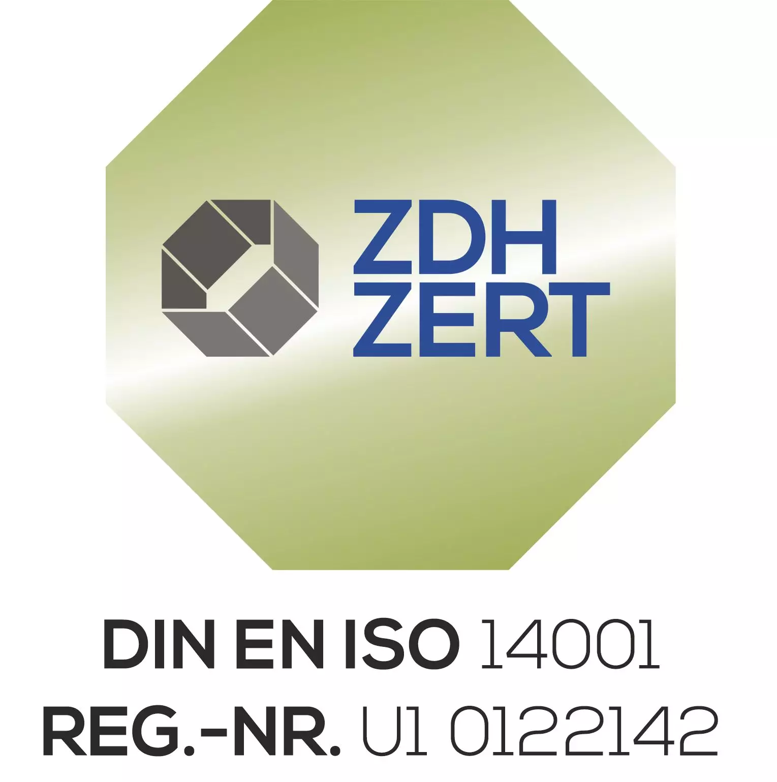 DIN ISO Siegel 14001